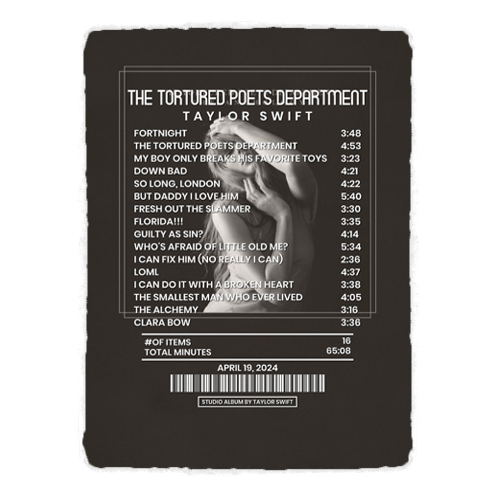 The Tortured Poets Department By Taylor Swift [Blanket]