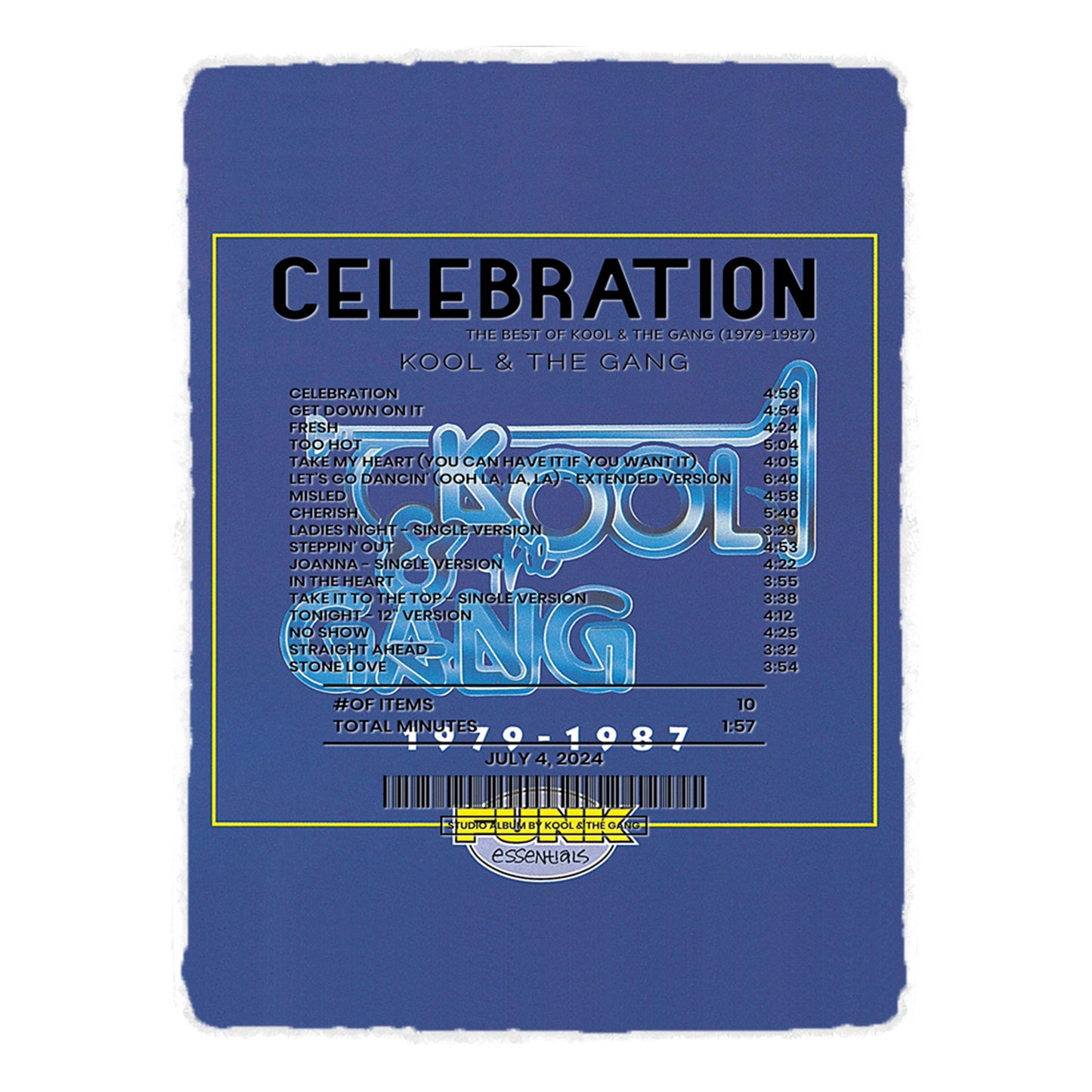 Célébration : Le meilleur de Kool &amp; the Gang (1979-1987) Par Kool &amp; The Gang [Canvas]