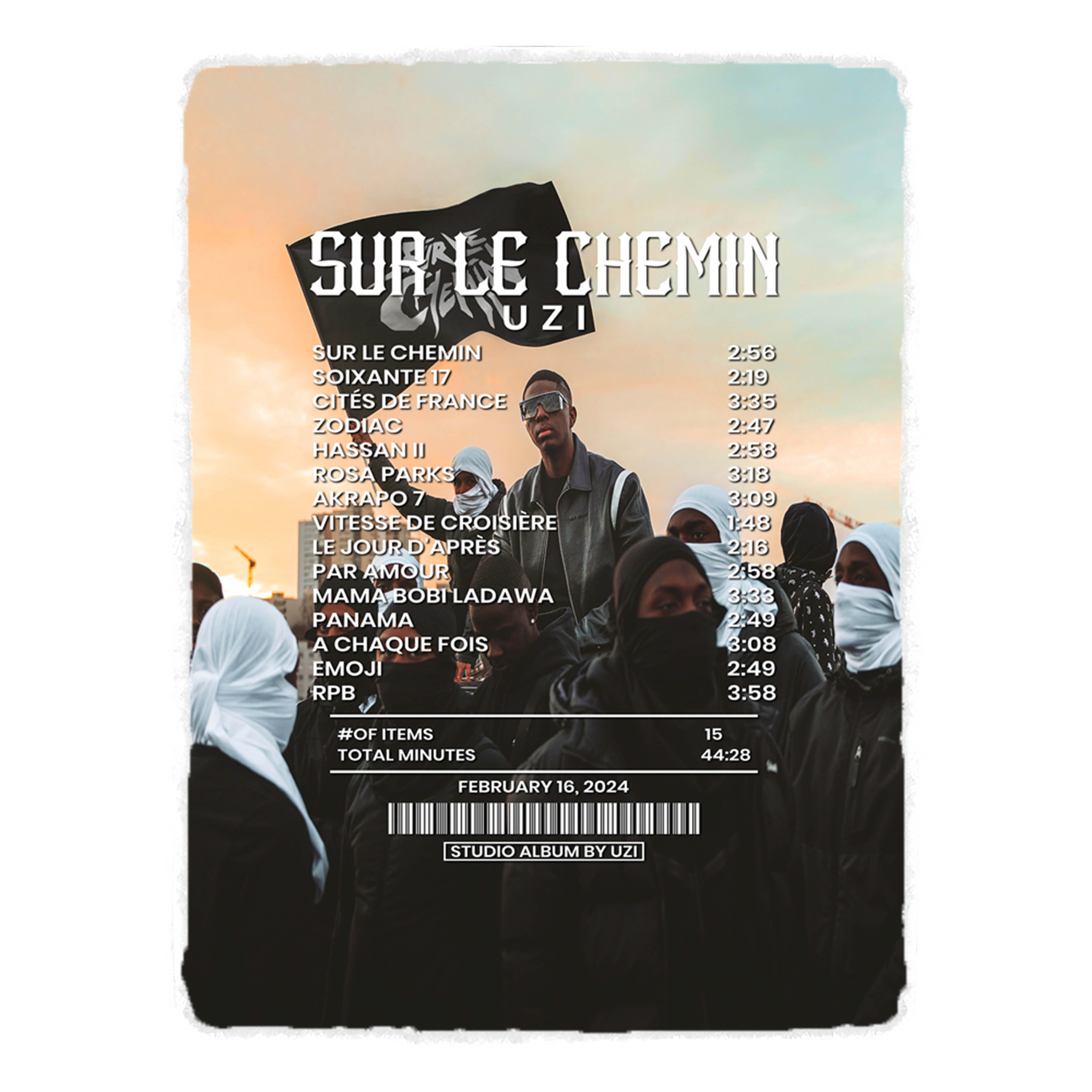 Sur Le Chemin By Uzi [Rug] – Receipt Rugs