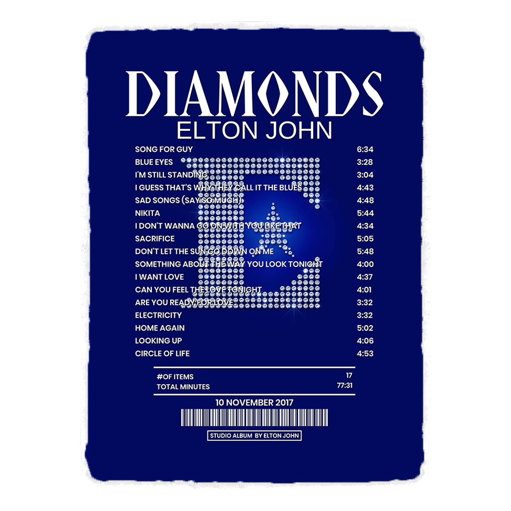 Diamonds By Elton John [Blanket]