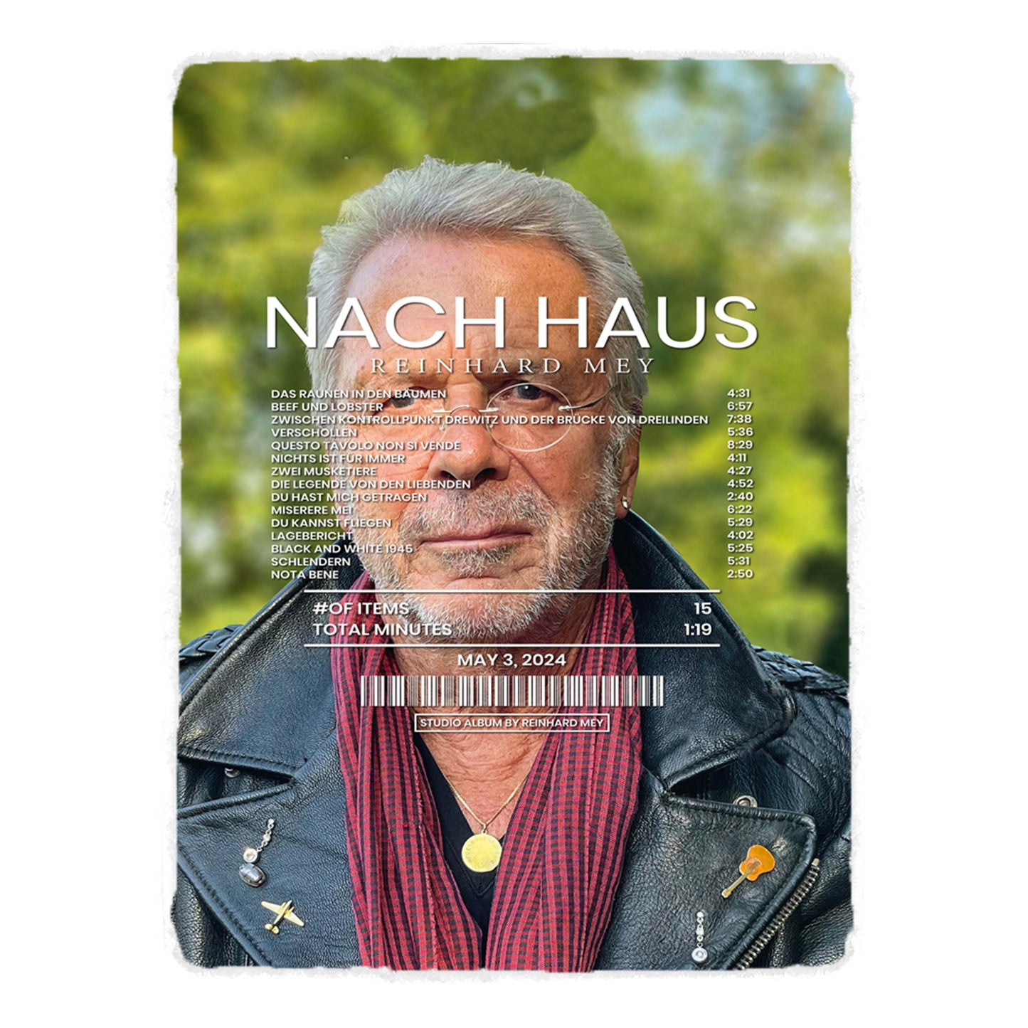 Nach Haus par Reinhard Mey [Couverture]