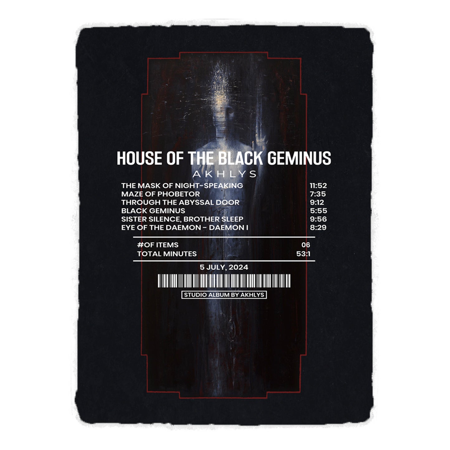 House of the Black Geminus By Akhlys [Canvas]