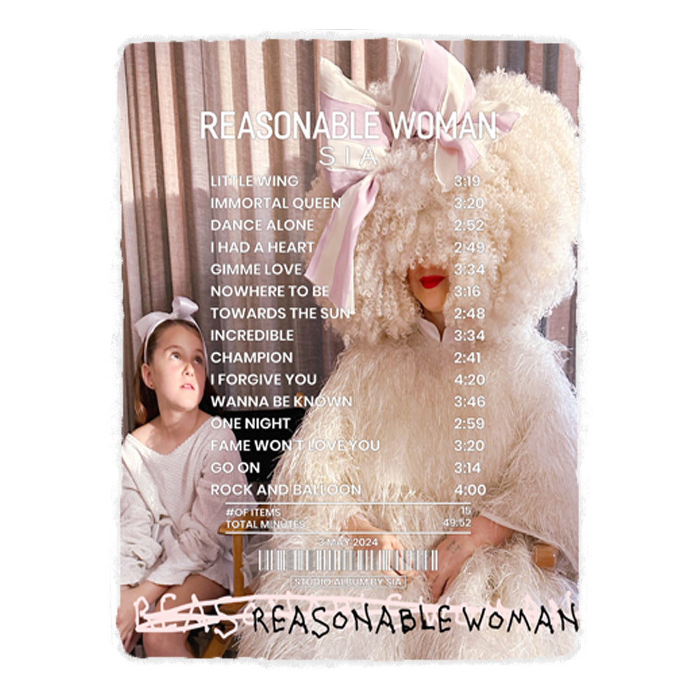 Reasonable By Woman  Sia [Canvas]