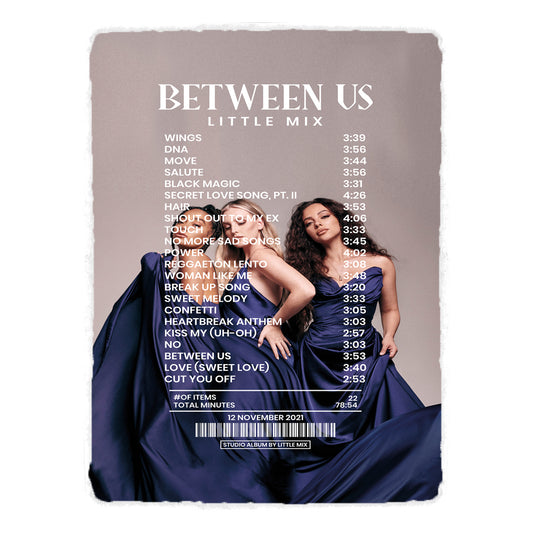 Between Us By Little Mix [Canvas]