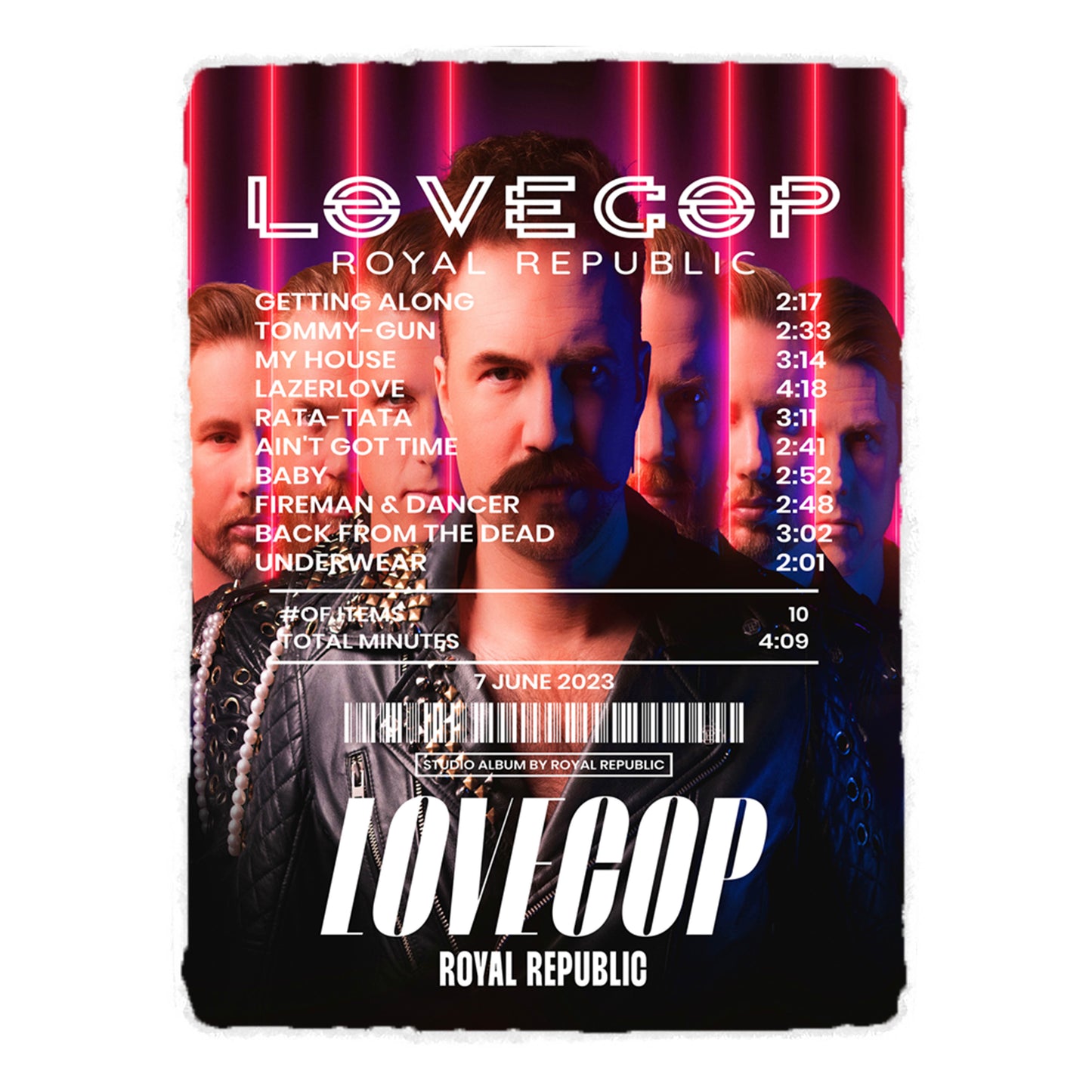 Lovecop By Royal Republic [Blanket]