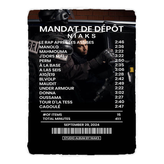 Mandat De Dépôt By Niaks [Rug]