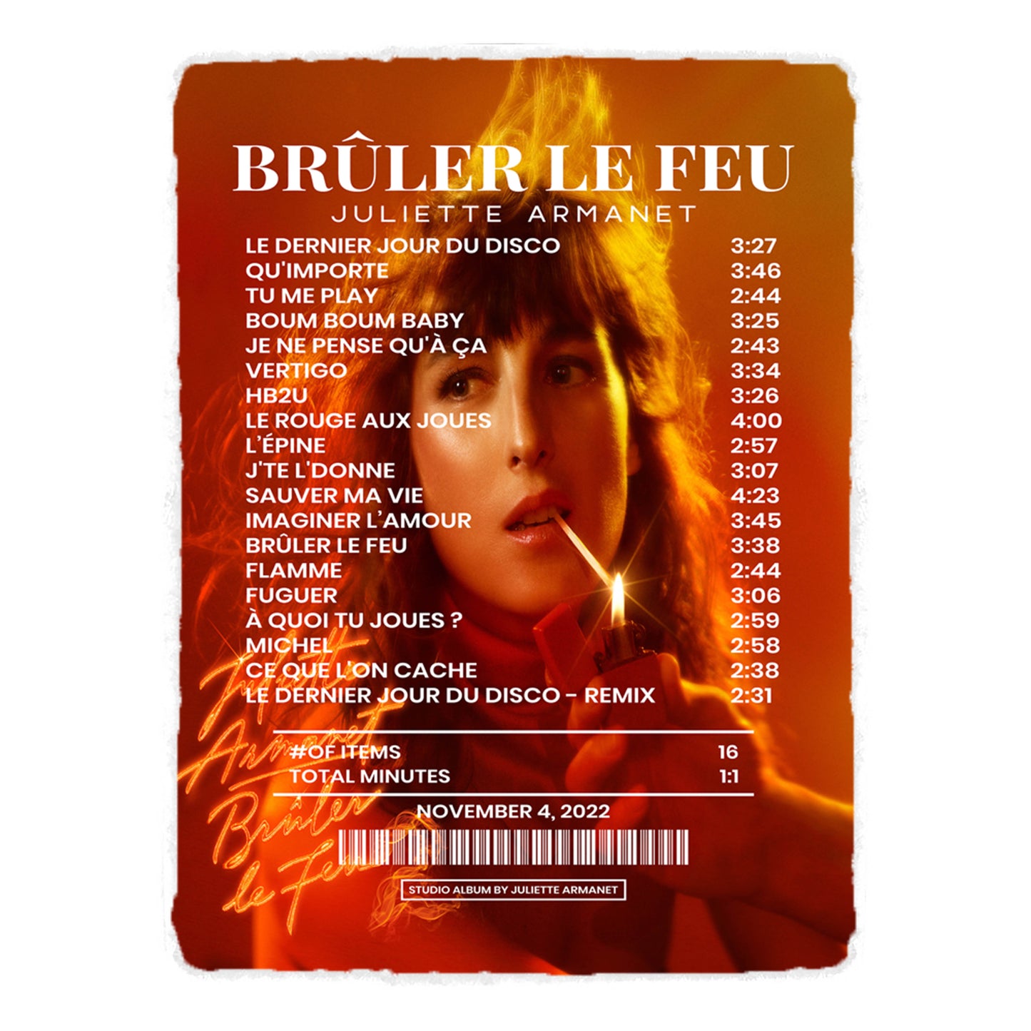 Brûler Le Feu 2 By Juliette Armanet [Blanket]