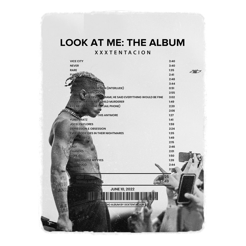 Look At Me: The Album. By XXXTentacion [Canvas]