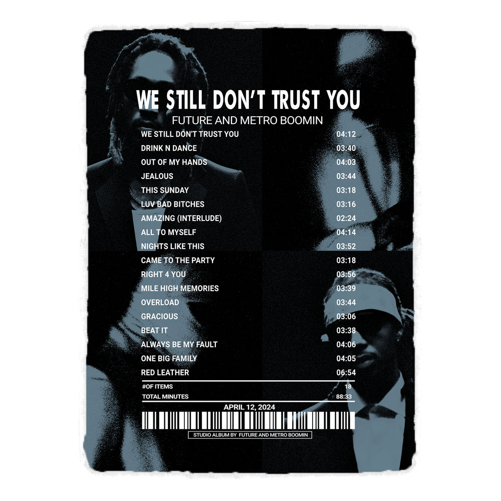 We Still Don'T Trust You By Future & Metro Boomin [Canvas]