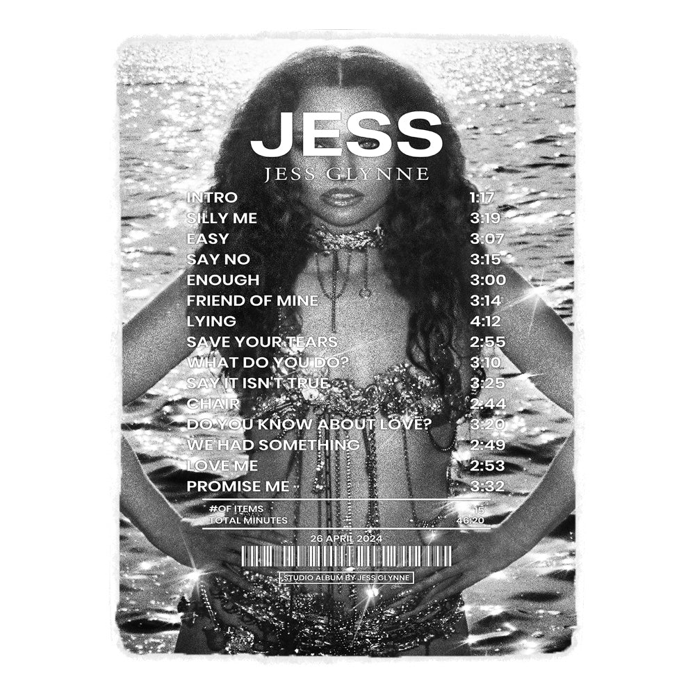 Jess par Jess Glynne [Couverture]