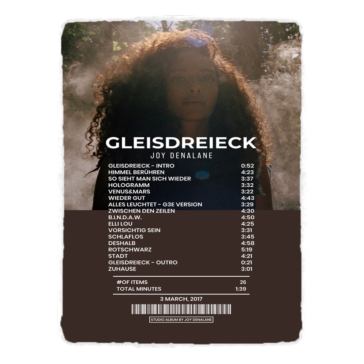 Gleisdreieck (édition Deluxe) par Joy Denalane [couverture]