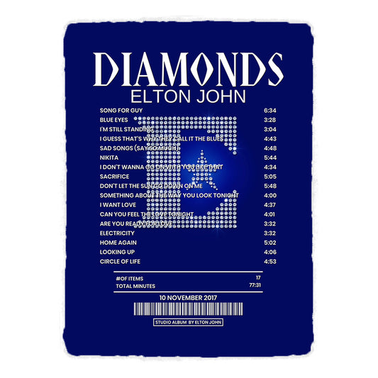 Diamonds By Elton John [Rug]