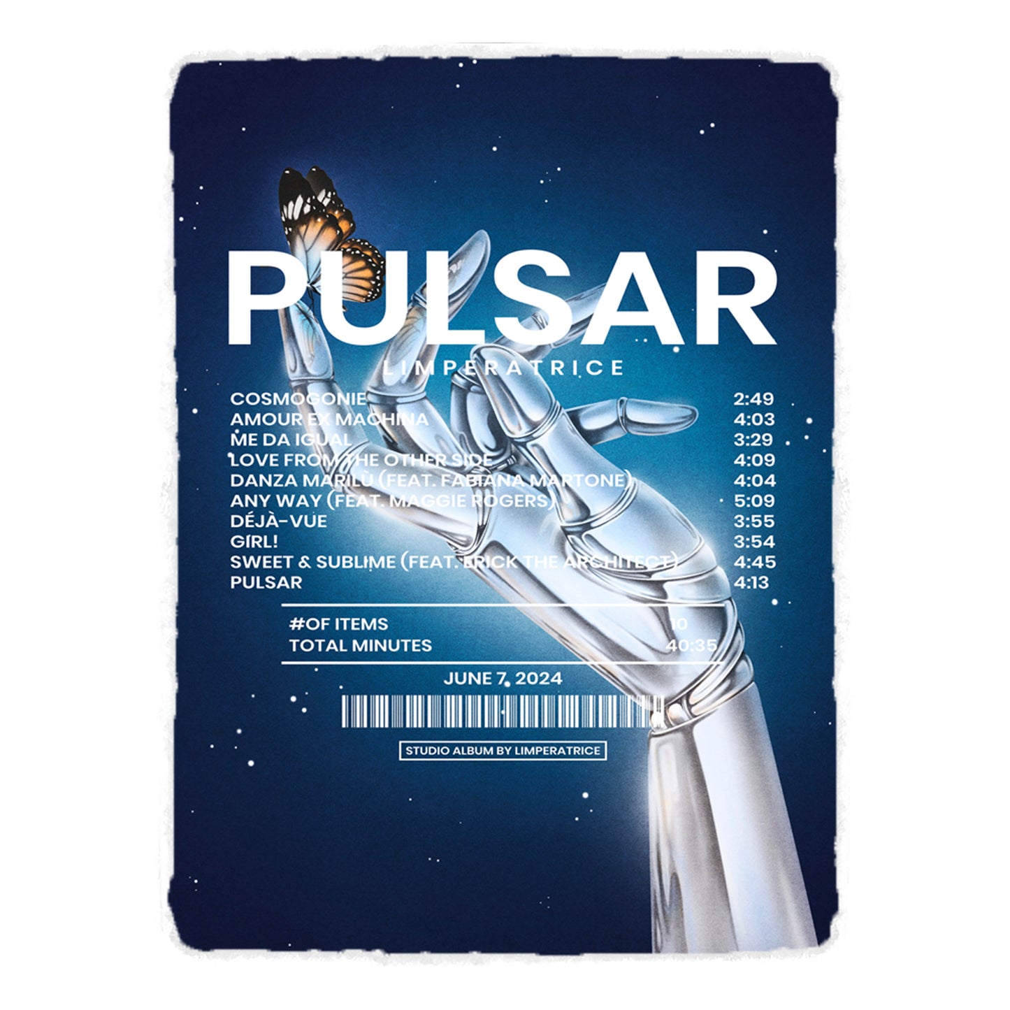 Pulsar de Limperatrice [Couverture]