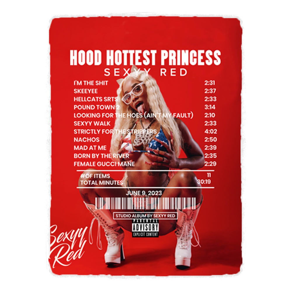 Hood Hottest Princess By Sexyy Red [Canvas]