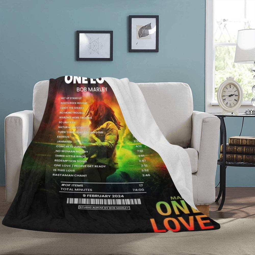 One Love Album  blanket By Bob Marley 