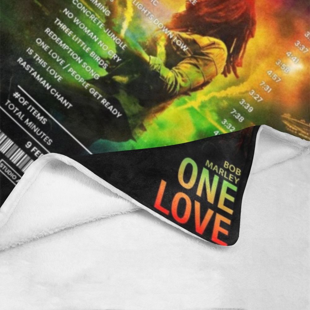 Buy One Love By Bob Marley Blanket 