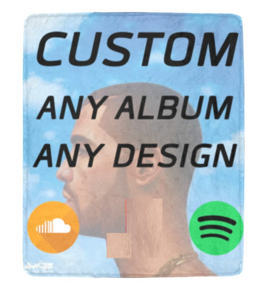 Custom Album Cover Blanket