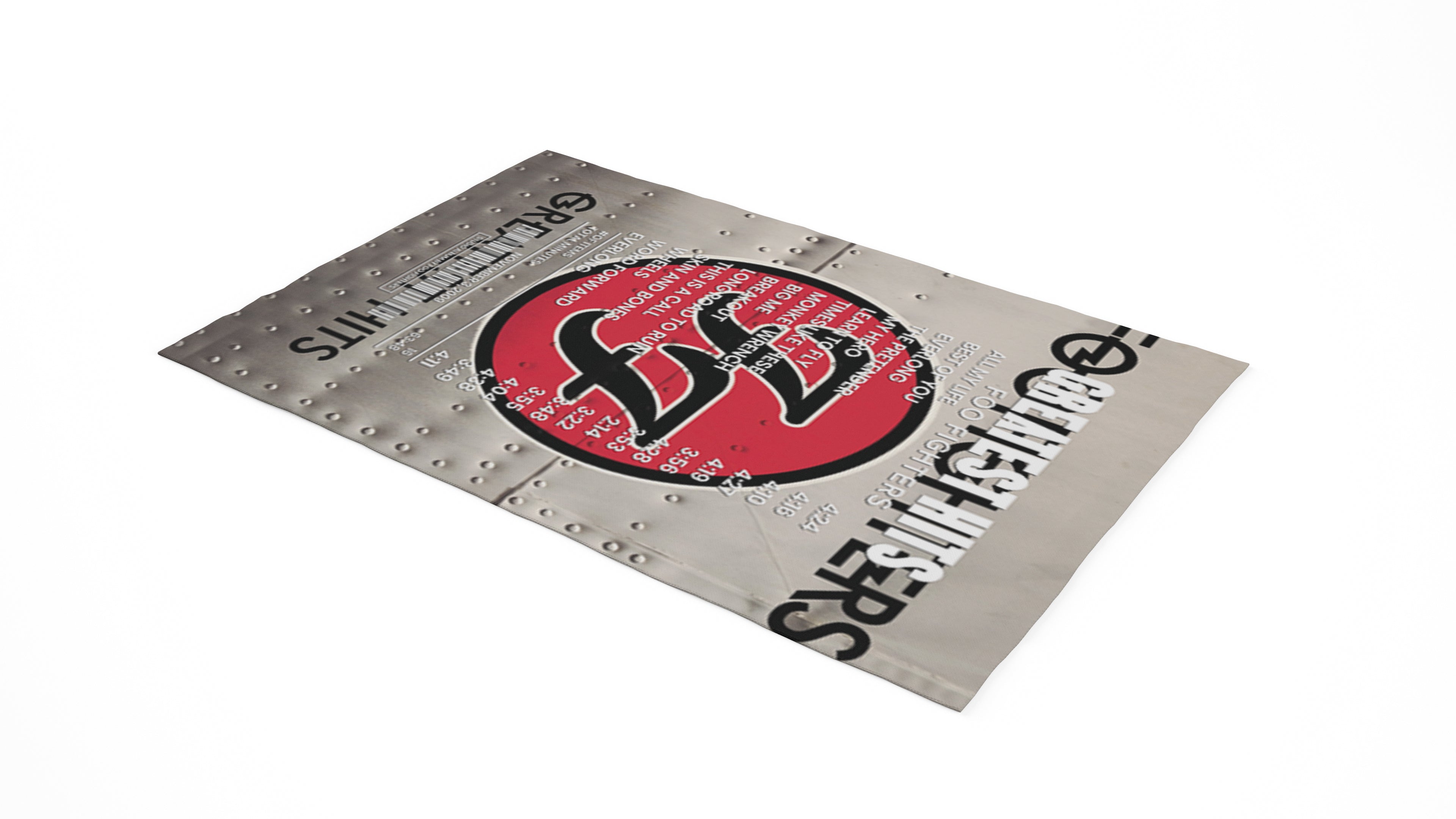 Greatest Hits By Foo Fighters [Rug] – Receipt Rugs