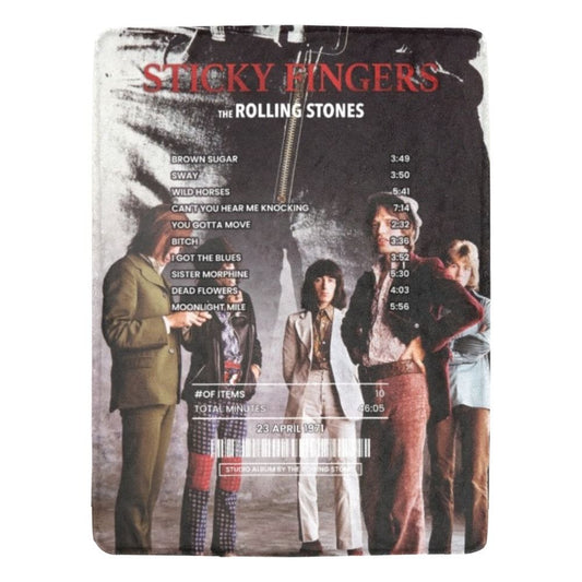 The Rolling Stones Sticky Fingers Blanket