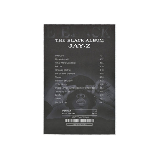 Jay-Z The Black Album stylish Rug 