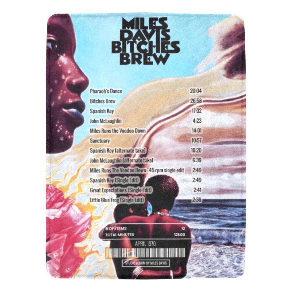 Bitches Brew By Miles Davis blanket