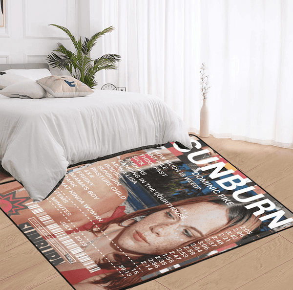 Sunburn By Dominic Fike [Rug] – Receipt Rugs