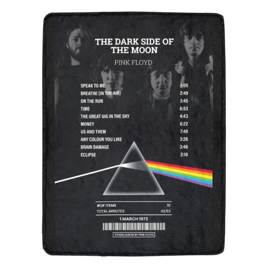 Dark Side of the Moon Inspired Blanket