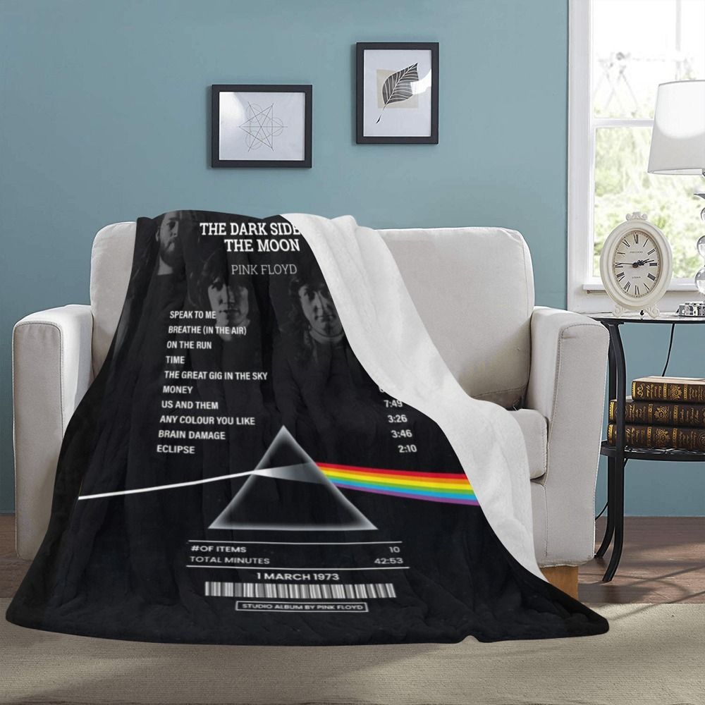 Buy Dark Side of the Moon Inspired Blanket