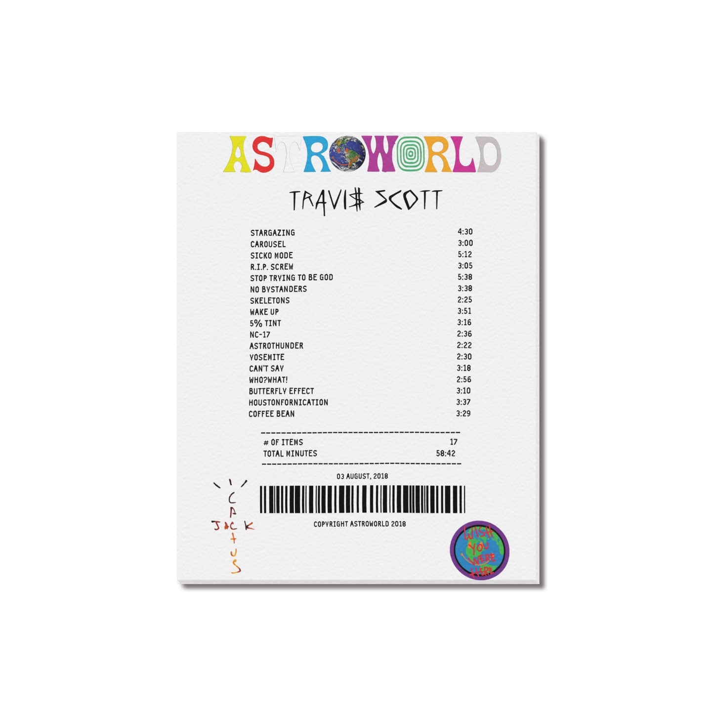 AstroWorld - Travis Scott [Canvas]