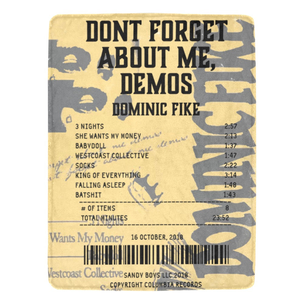 Dont Forget About Me, Demos - Dominick Fike [Blanket]