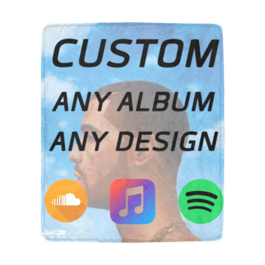 Custom Album Cover Blanket