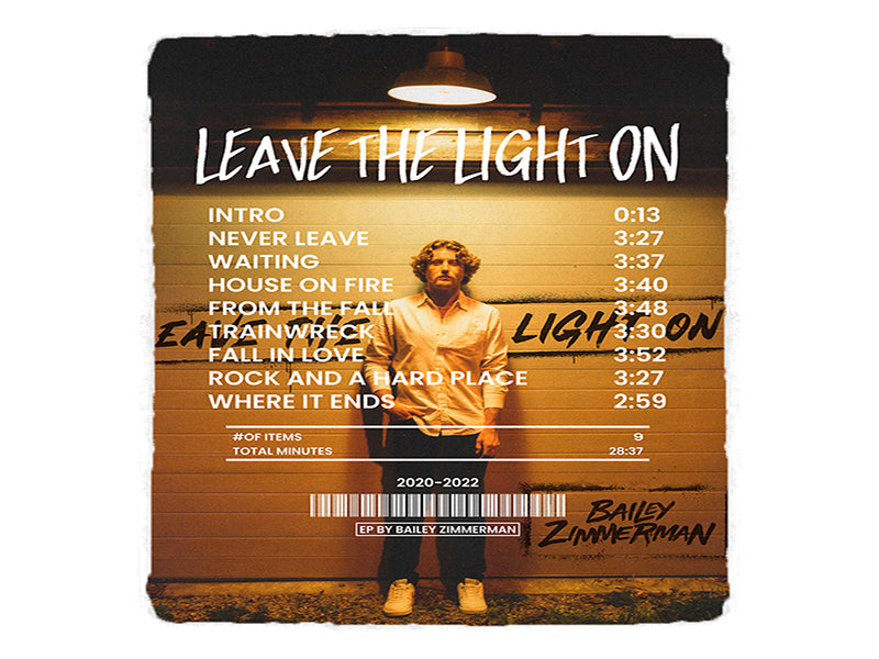 Leave The Light On - EP (by Bailey Zimmerman) [Blanket]