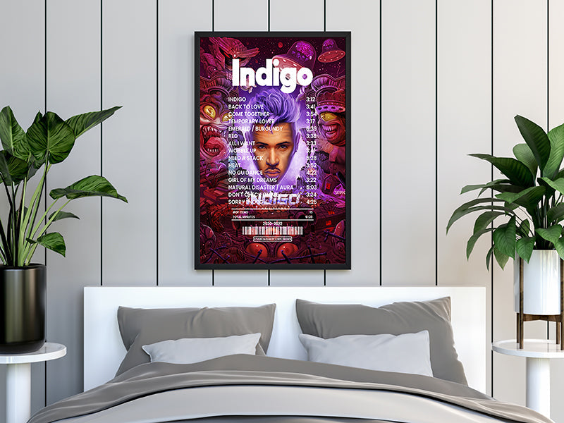 Indigo (by Chris Brown) [Canvas]