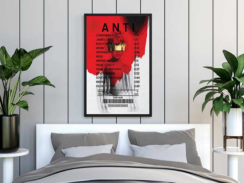 ANTI (Deluxe) (by Rihanna) [Canvas] – Receipt Rugs