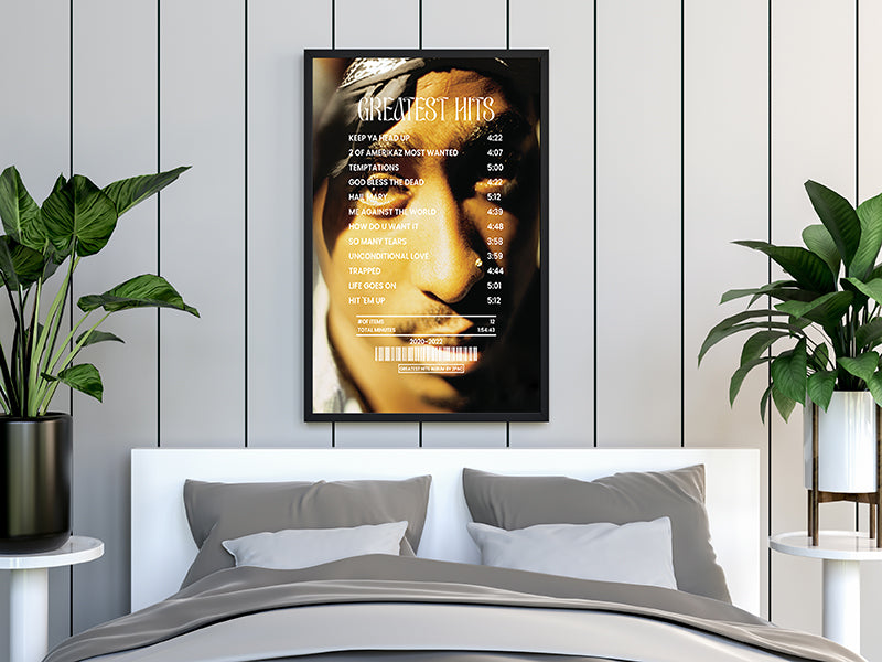 Greatest Hits (by 2Pac) [Canvas] – Receipt Rugs