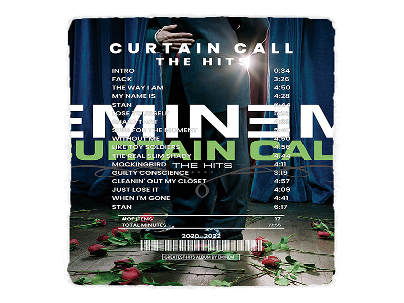 Curtain Call: The Hits (Deluxe Edition) (by Eminem) [Canvas]