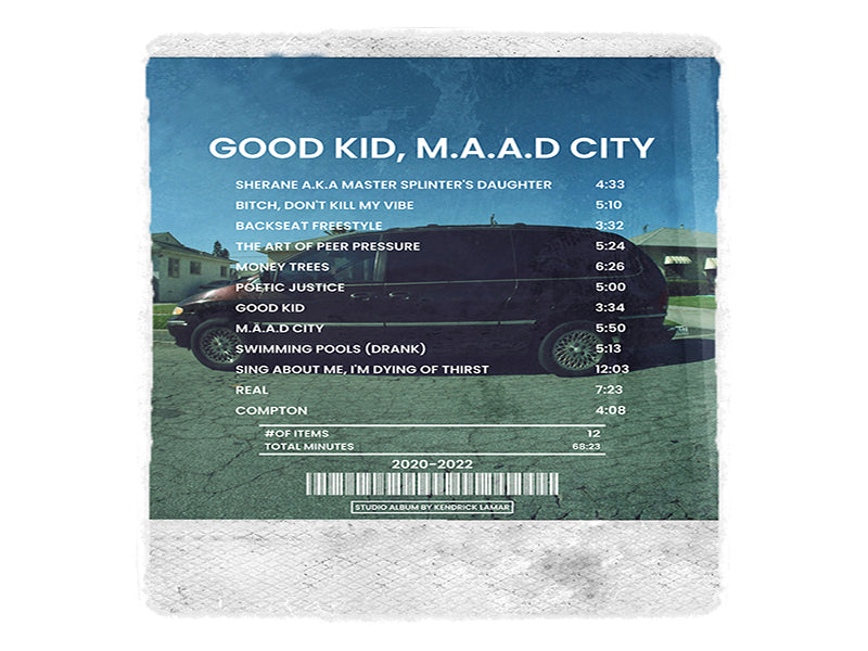 good kid, m.A.A.d city (Deluxe) (by Kendrick Lamar) [Blanket]