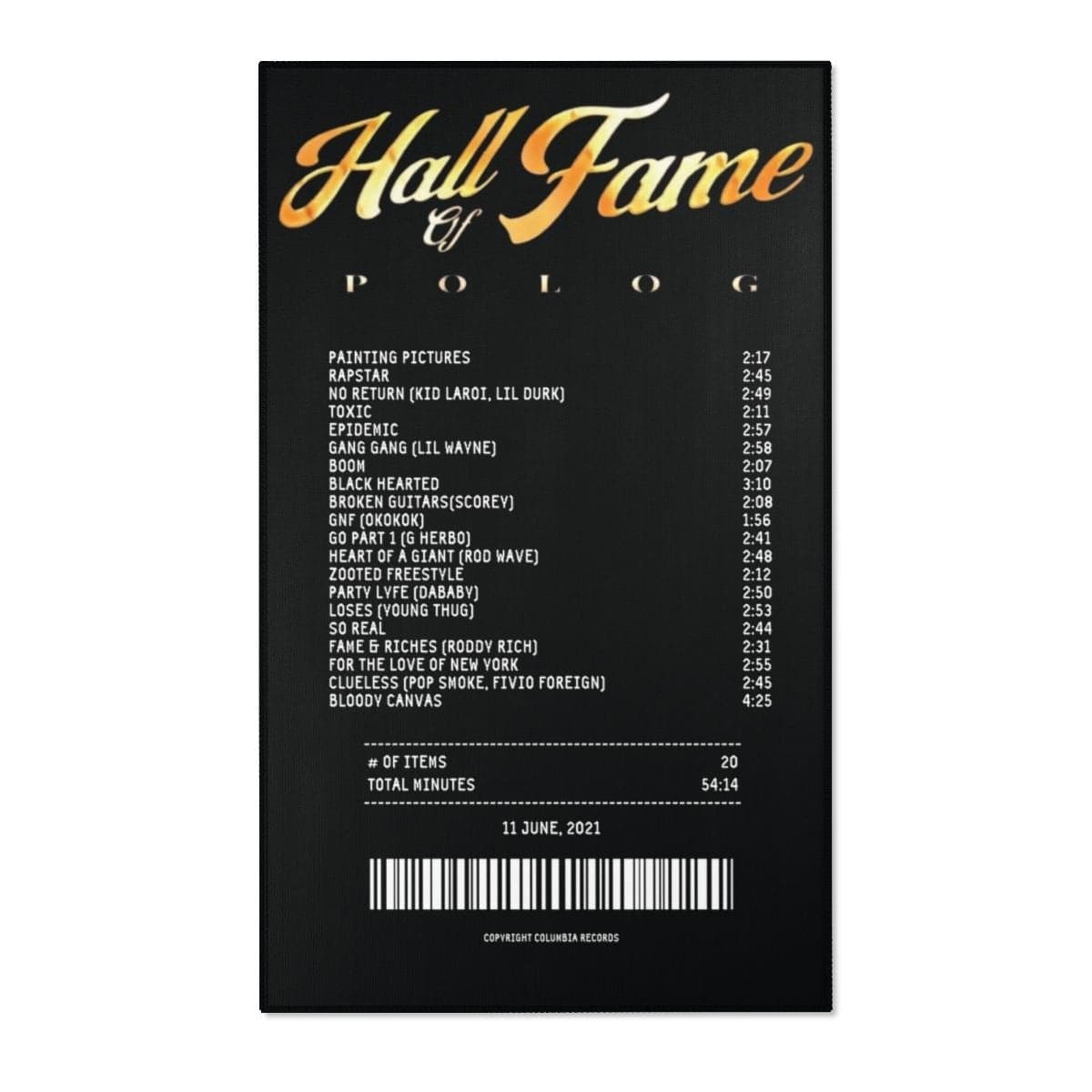 Hall Of Fame - Polo G [Rug]