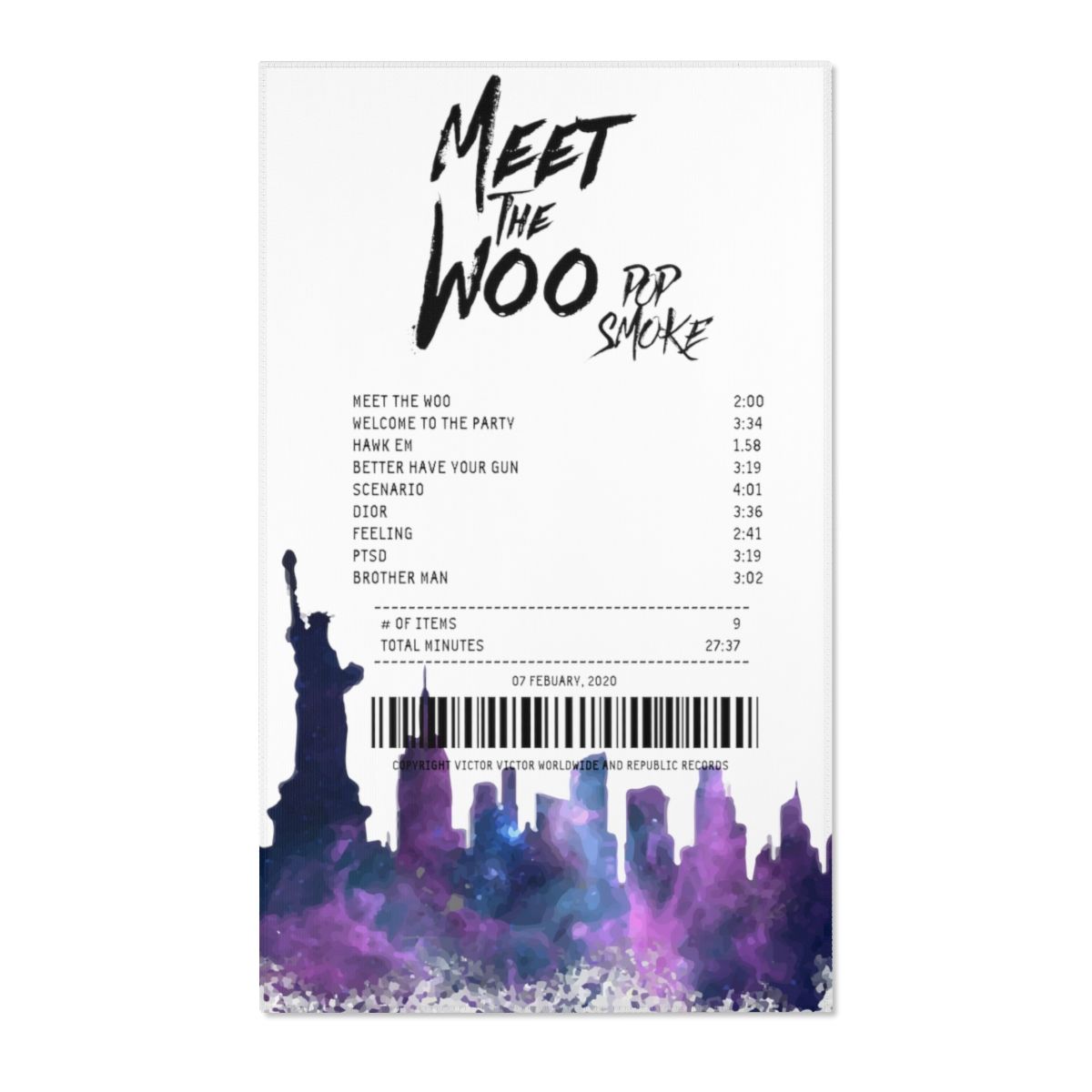 Meet The Woo V.1 - Pop Smoke [Rug]
