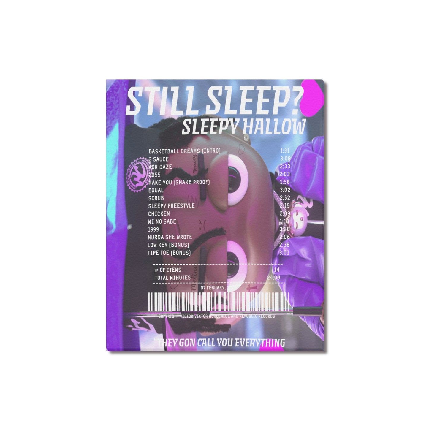 Still Sleep? - Sleepy Hallow [Canvas]