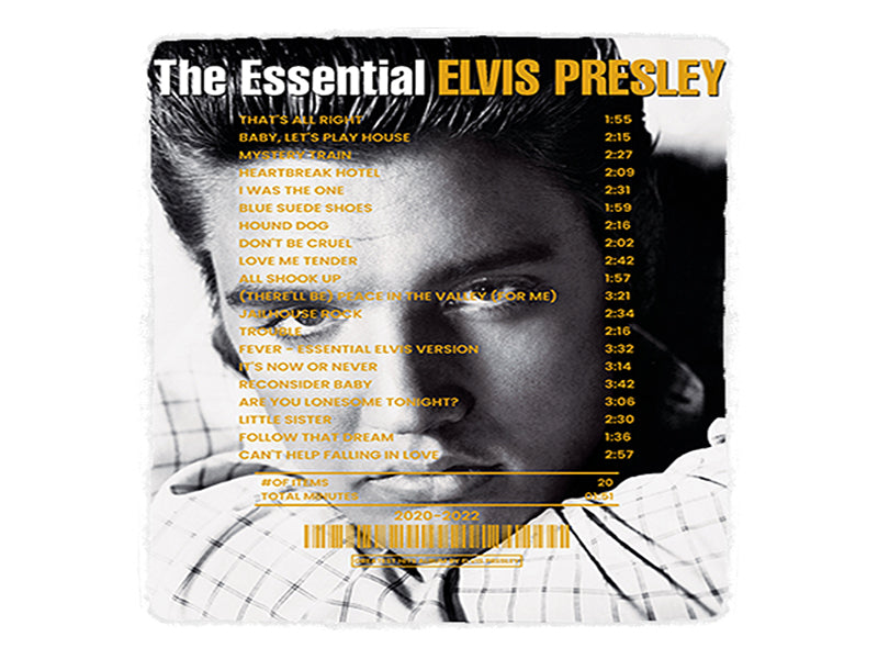 The Essential Elvis Presley (by Elvis Presley) [Canvas]