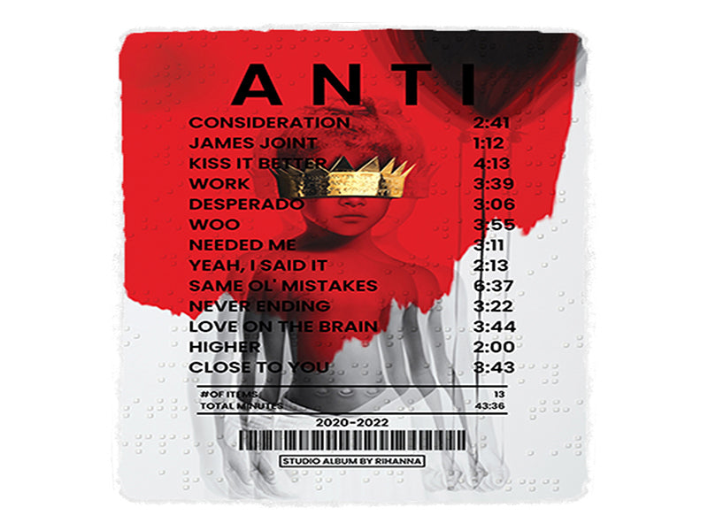 ANTI (Deluxe) (by Rihanna) [Canvas]