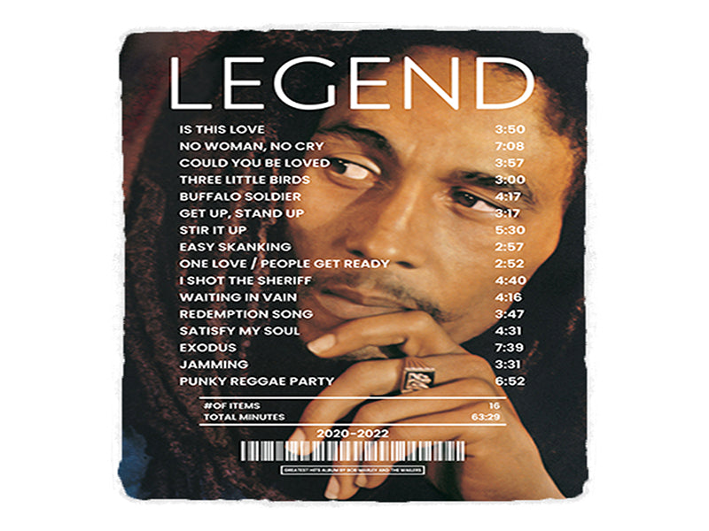 Legend – The Best Of Bob Marley & The Wailers (by Bob Marley & The Wailers) [Blanket]