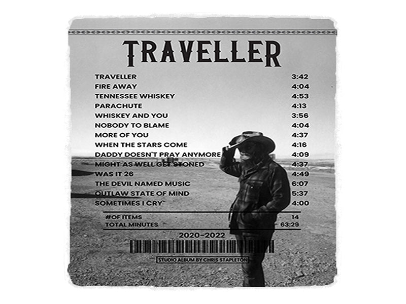 Traveller (by Chris Stapleton) [Canvas]