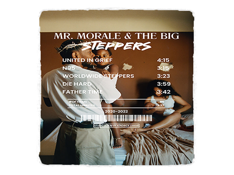 Mr. Morale & The Big Steppers (by Kendrick Lamar) [Canvas]