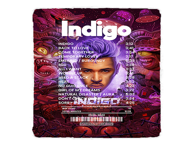 Indigo (by Chris Brown) [Canvas]