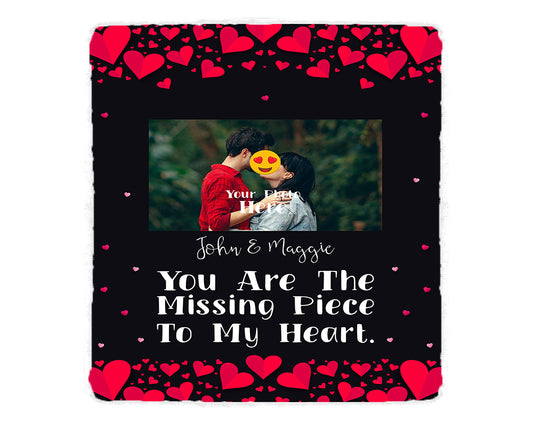 You are my missing piece-custom blanket