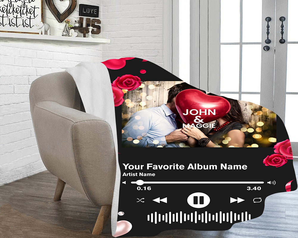 Your favorite album-custom blanket
